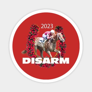 Disarm 2023 Kentucky Derby Hopeful-Rose Horseshoe Magnet